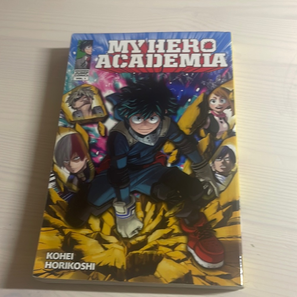My hero academia books 1-5
